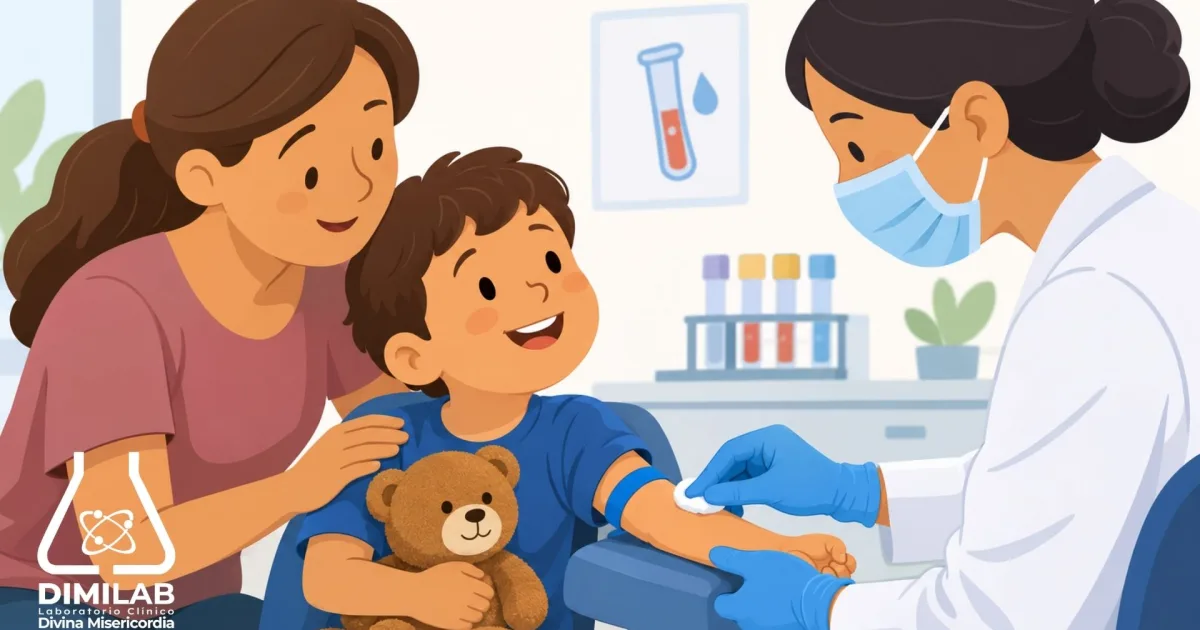 Exámenes de laboratorio para niños: guía para padres